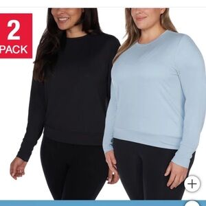 Lukka Lux Ladies' Long Sleeve Active Top, 2-pack